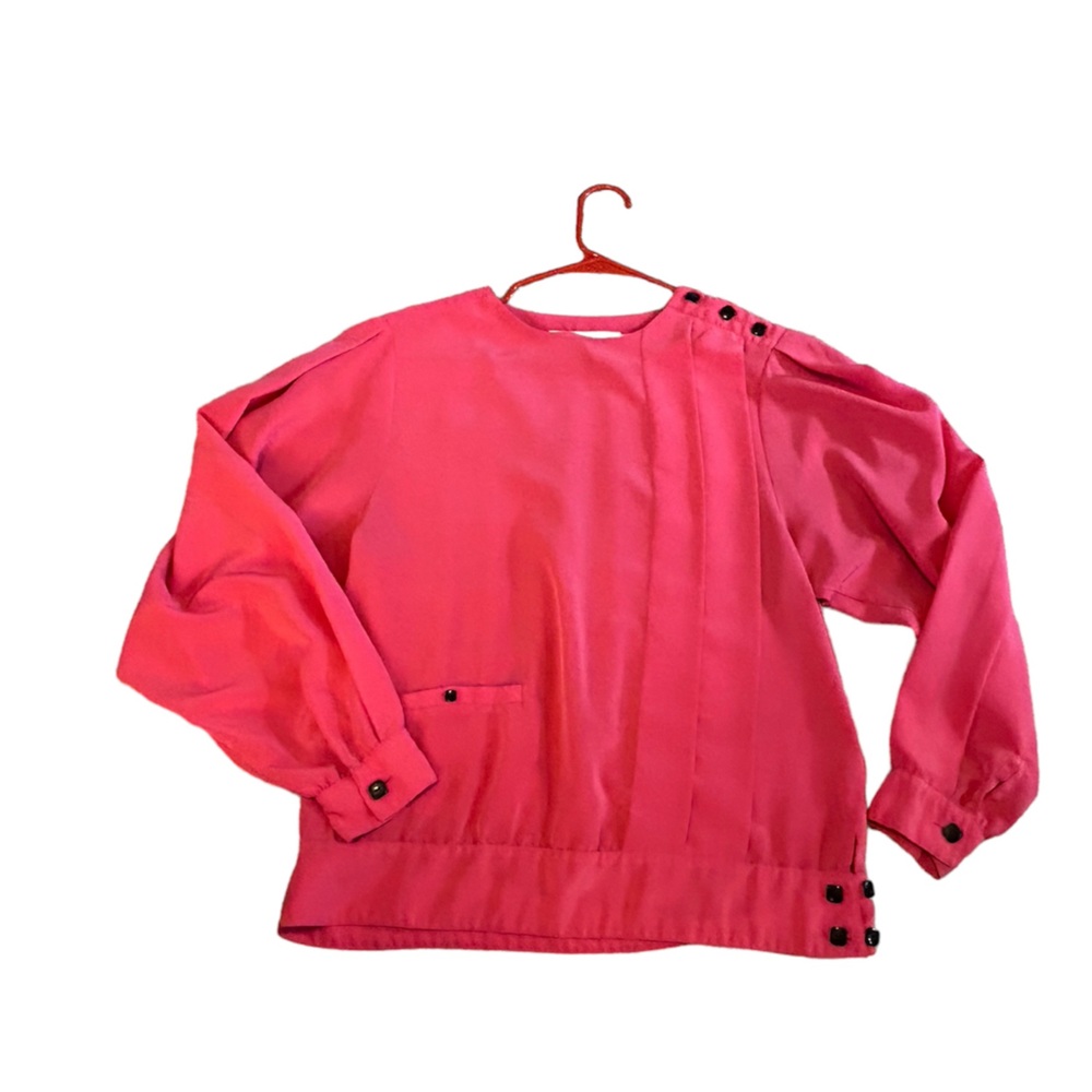 Vintage 80’s pink blouse